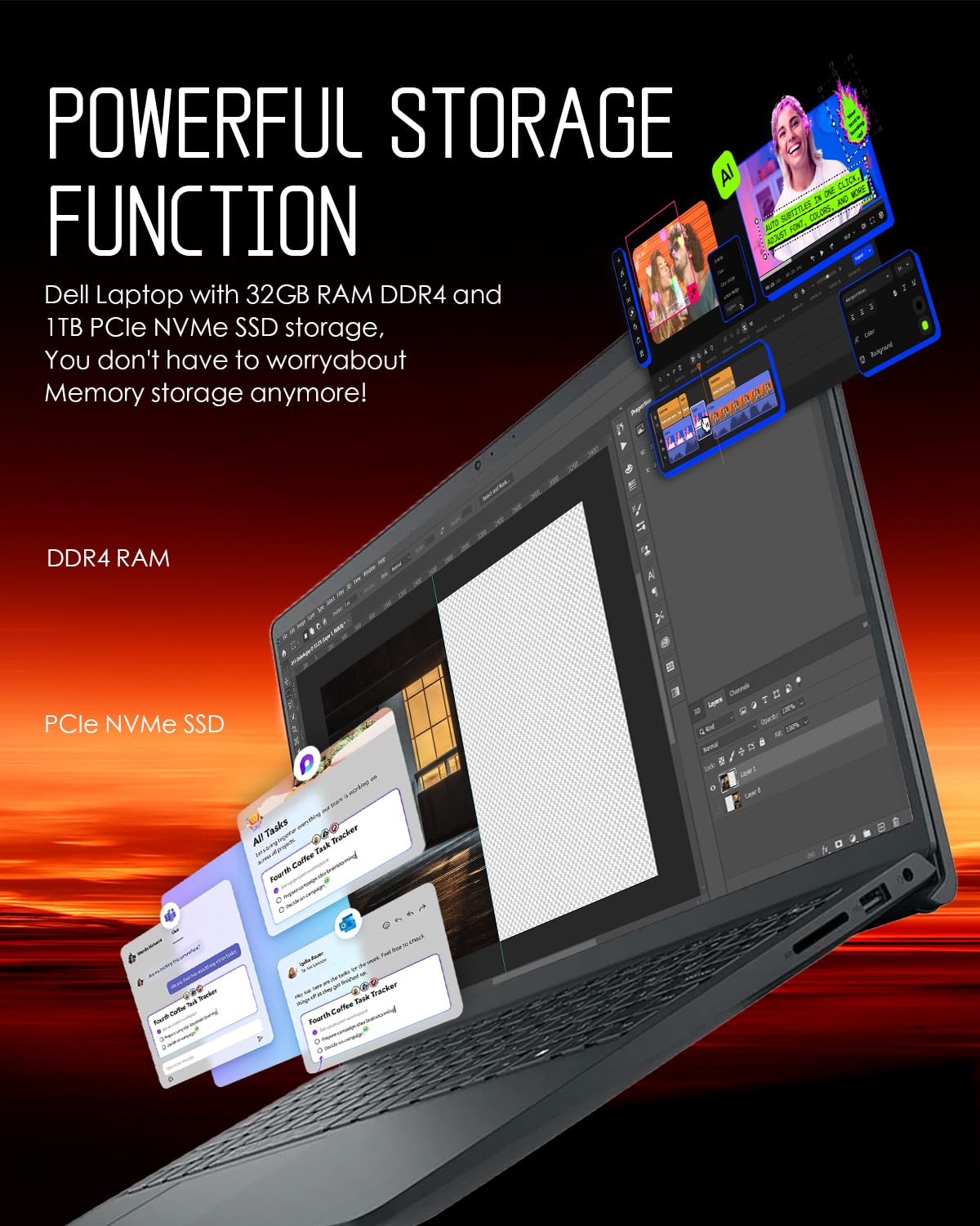 Dell Inspiron 15 Touchscreen Laptop - 15.6" LED FHD Anti-Glare Display, Intel 10-Core i5-1334U, 32GB RAM, 1TB PCIe SSD, Windows 11 Pro, Copilot, Numeric Keypad, WiFi 6, w/Accessories(Renewed)