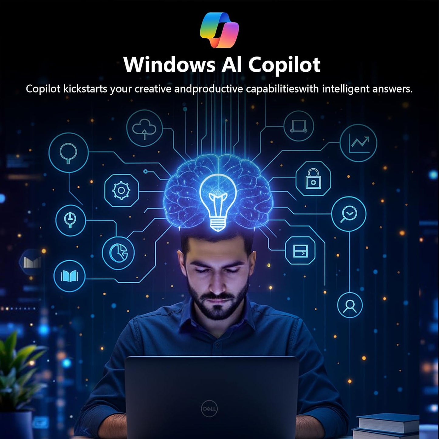 Dell Inspiron 15 3530 Touch Screen Laptop,15.6" FHD Business Laptop, Intel Core i5-1334U, Copilot AI, 16GB Ram & 1TB SSD,  Windows 11 Pro