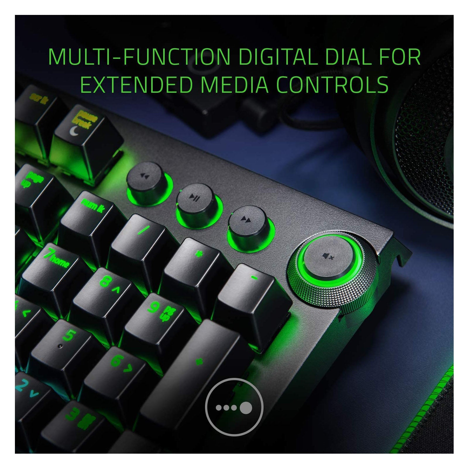 Razer BlackWidow Elite Mechanical Gaming Keyboard: Green Mechanical  Switches - Tactile & Clicky - Chroma RGB Lighting - Magnetic Wrist Rest 